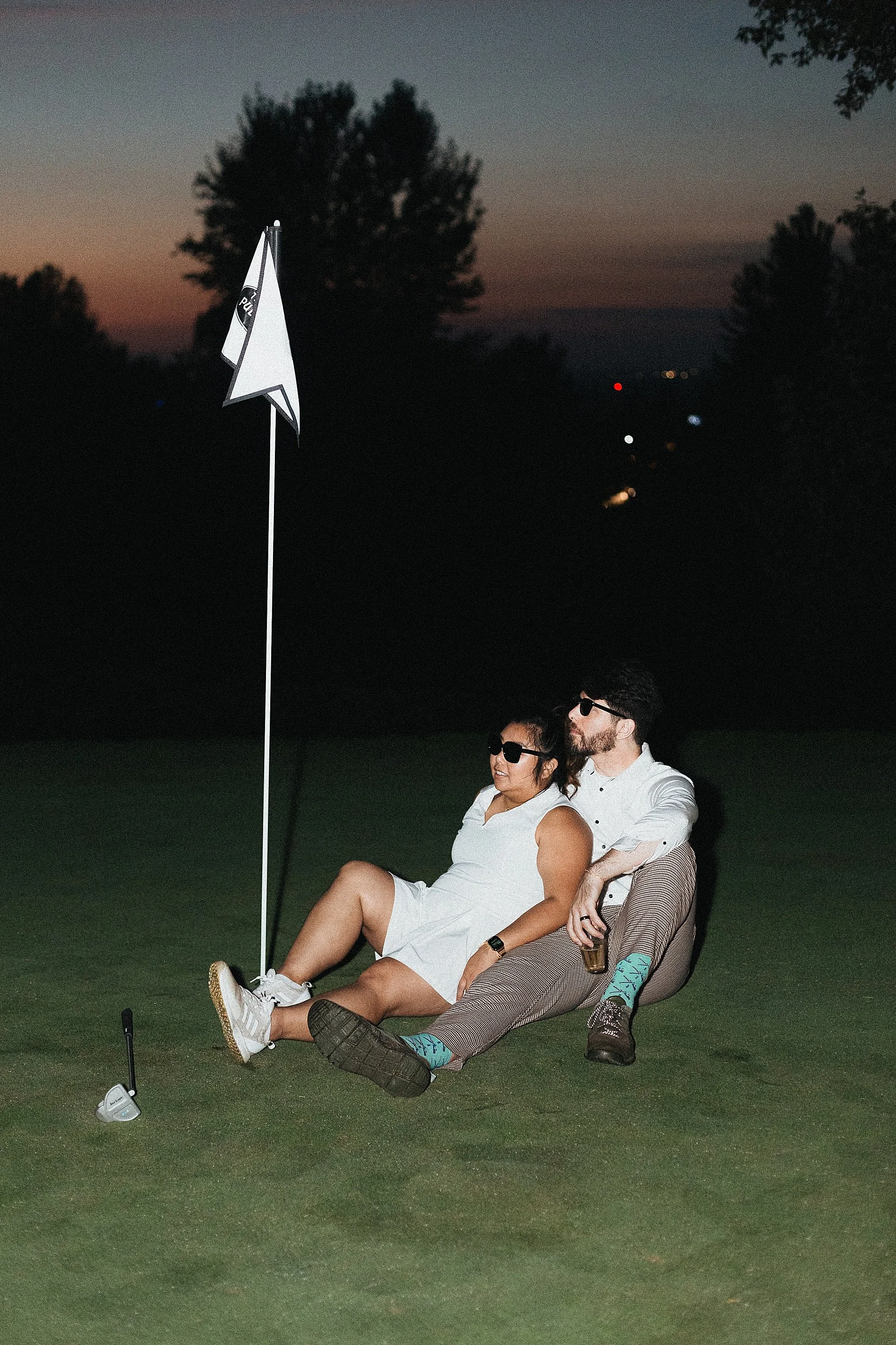 Golf Couple Photoshoot