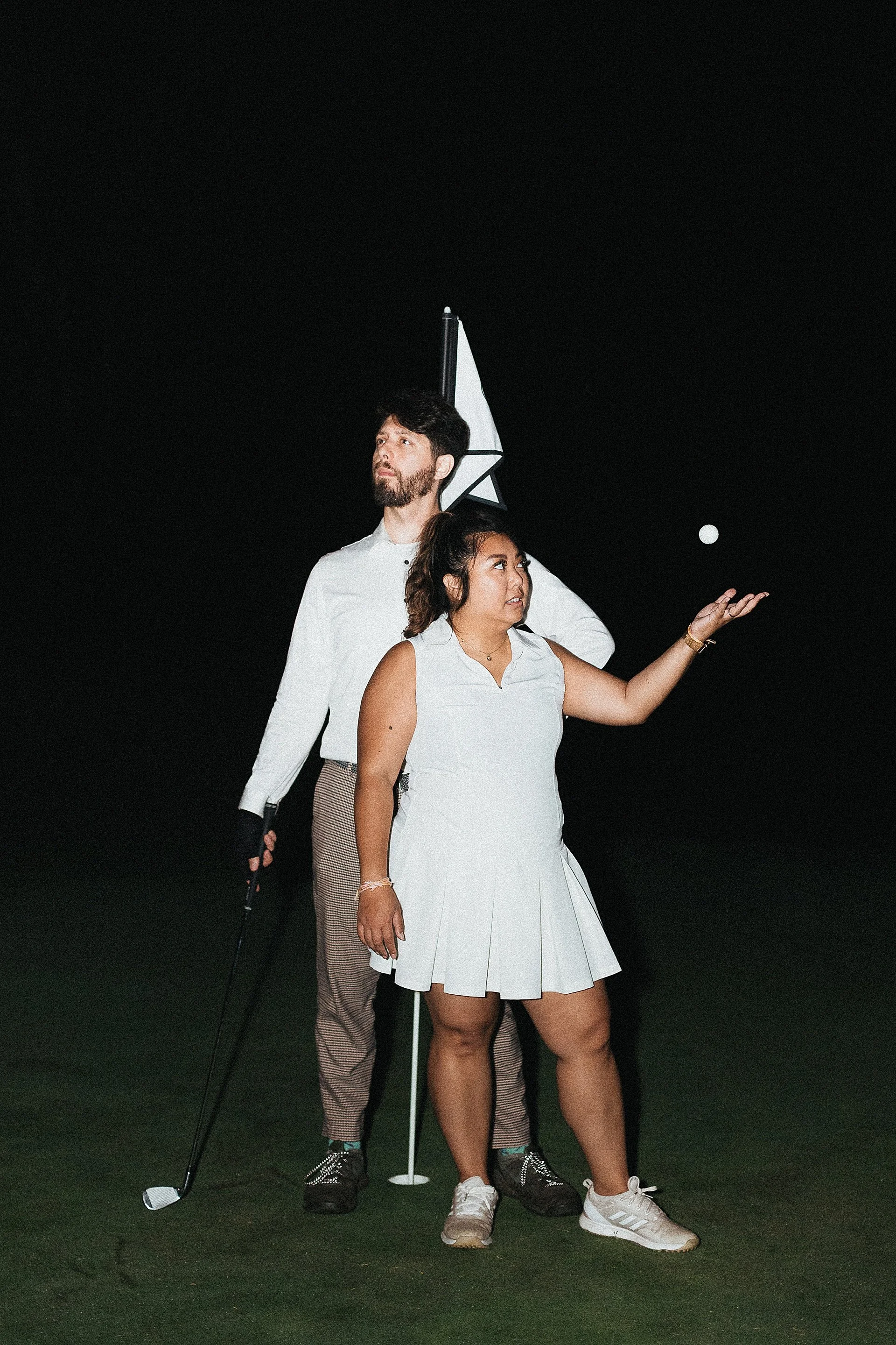 Golf Couple Photoshoot