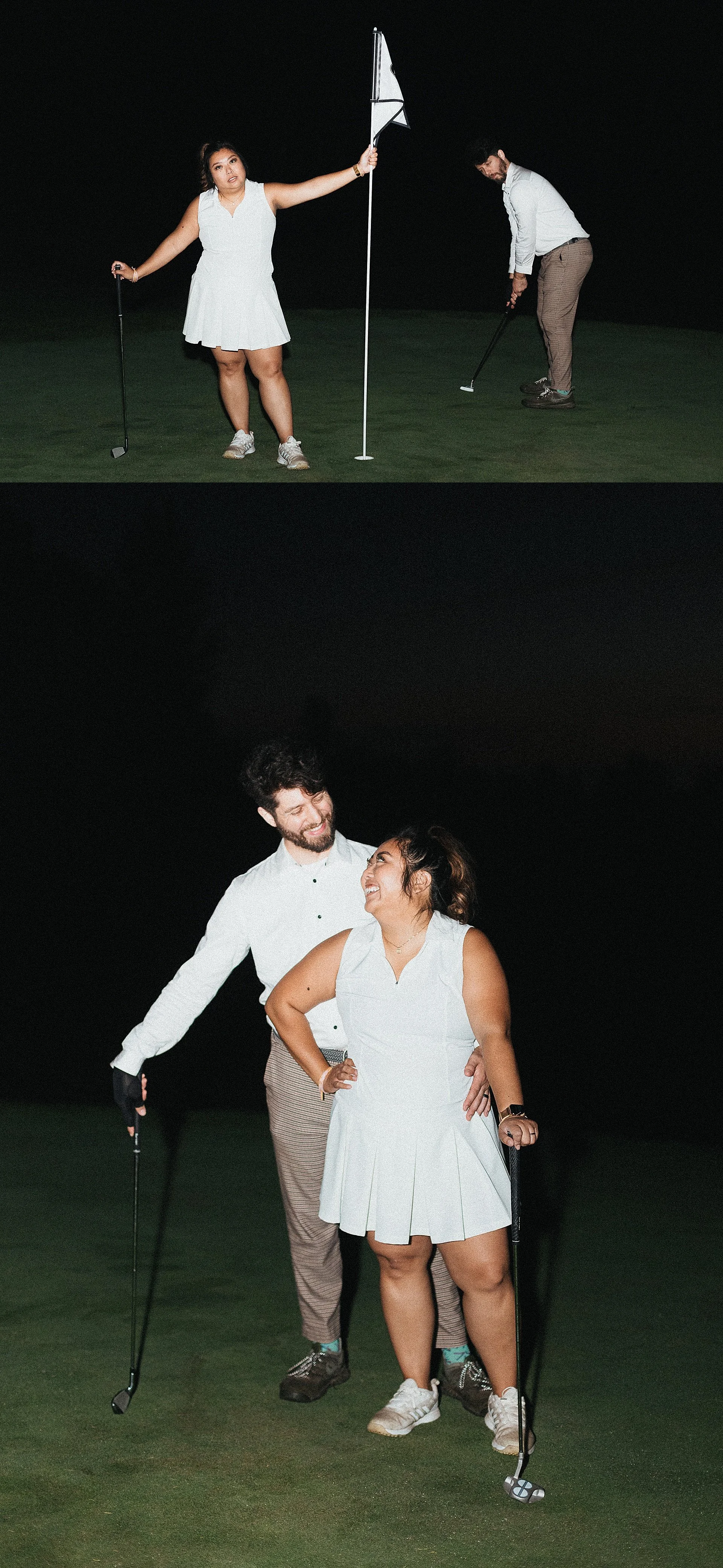 Golf Couple Photoshoot
