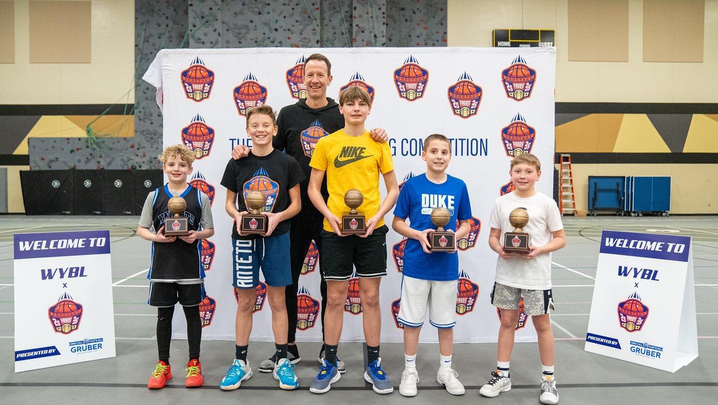 On Saturday night, we crowned our 2F3 x WYBL champions!🏆🏀

Sign up to participate in a regional @2sfrees3s event today for a chance to be crowned the best shooter in Wisconsin! Link in bio!