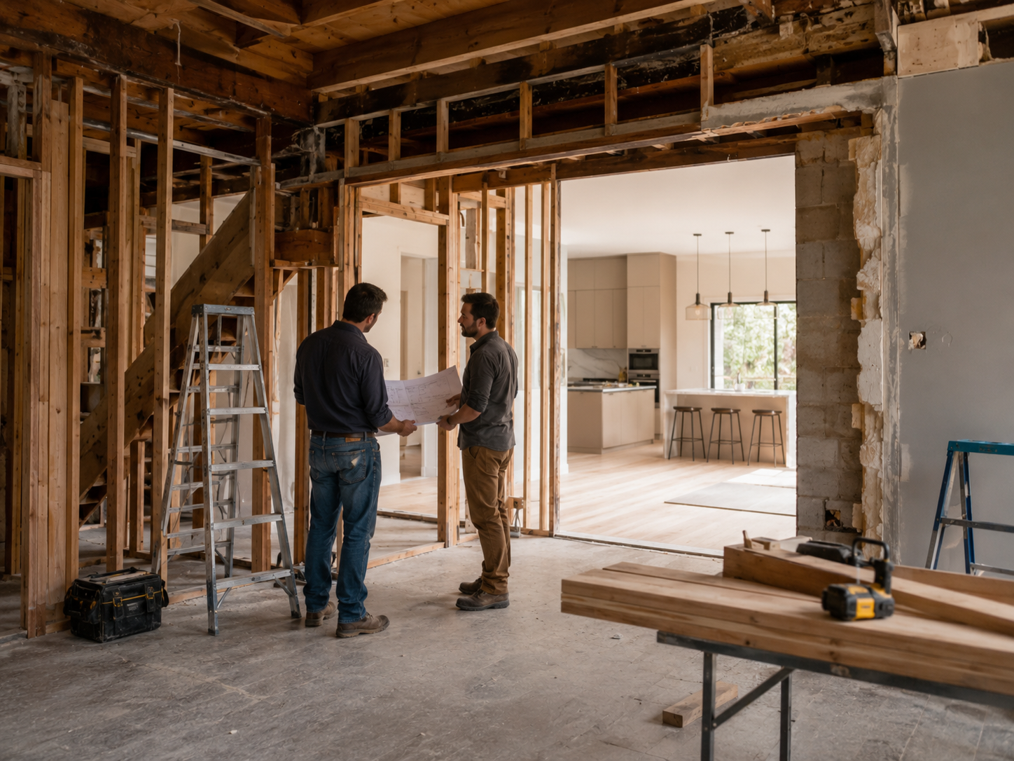 Remodeling homes and structural engineering conditions.
