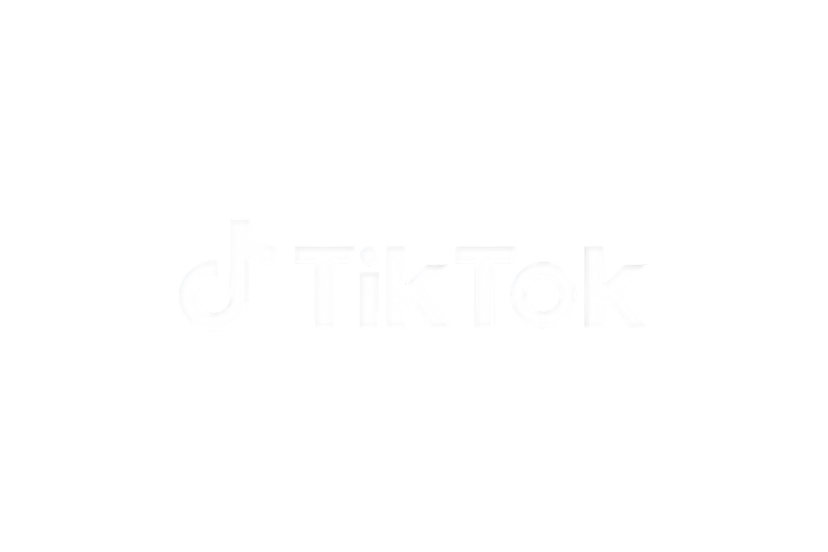 TikTok logo on a black background.