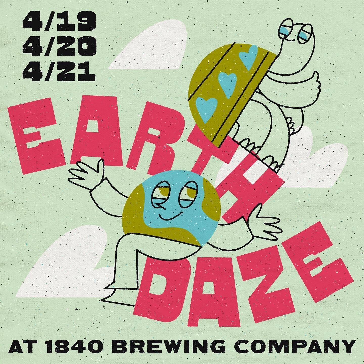 Save the Date! We&rsquo;ve got another great street party planned for 4/20, along with a full weekend of chill activities to embrace the Earth Daze energy. 

👗Donate clothing to participate in a clothing swap on 4/19
🍻Come drink, eat and dance with