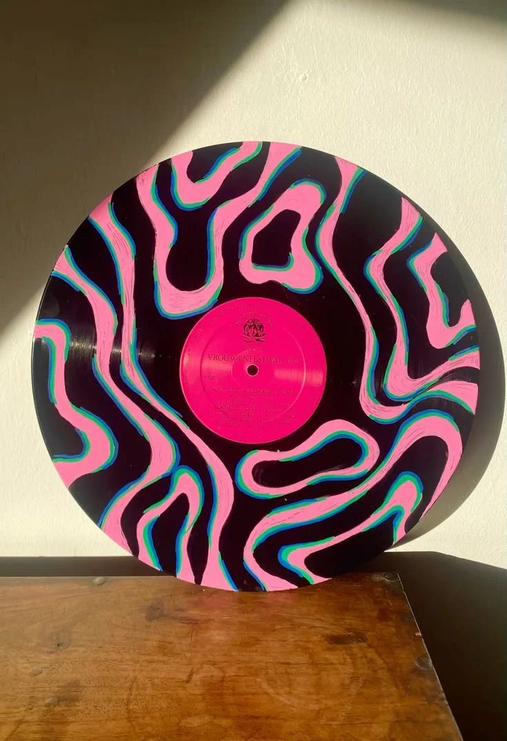 Upcycled Record Craft and Vinyl Show-and-Tell