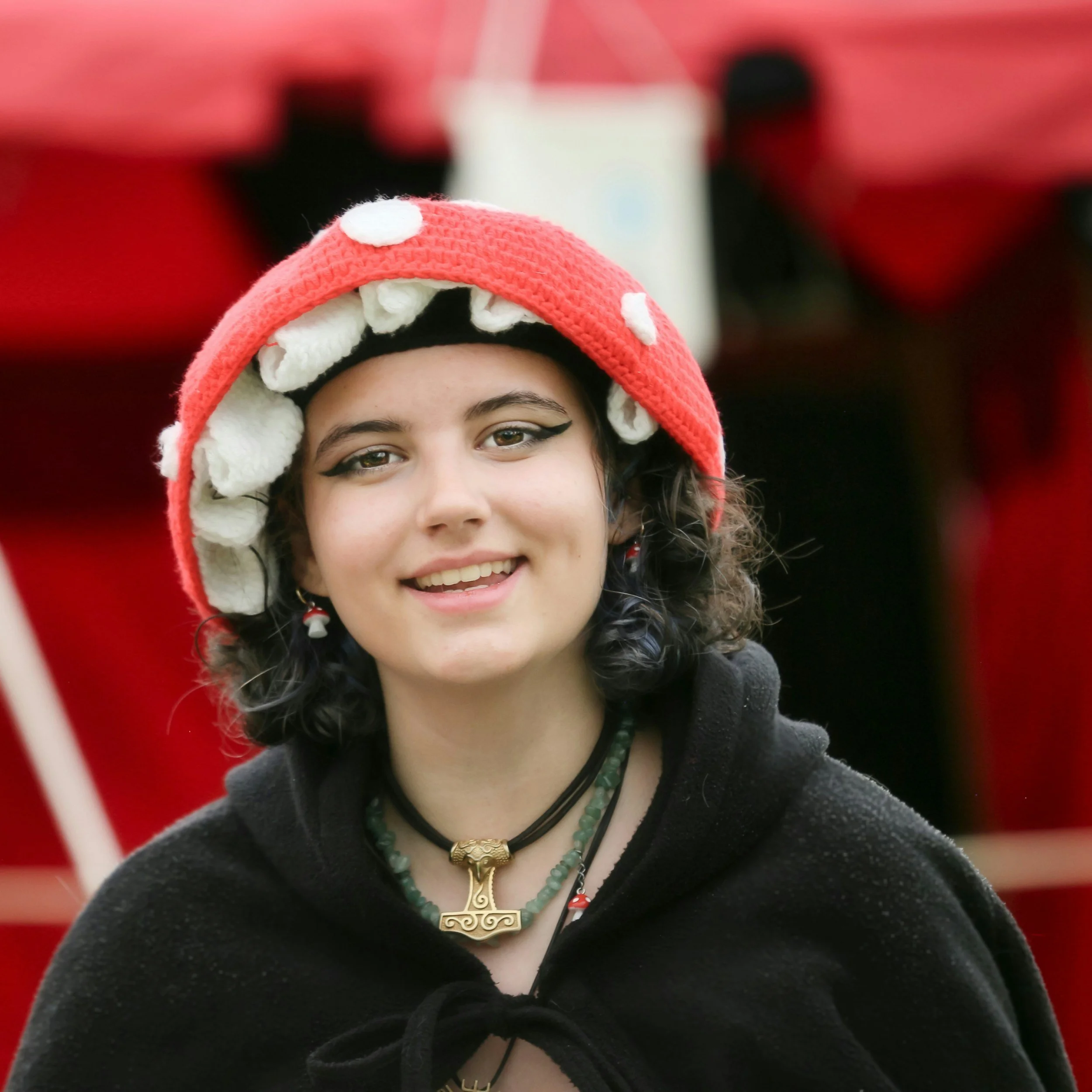 GIANT Mushroom Hats for Teens