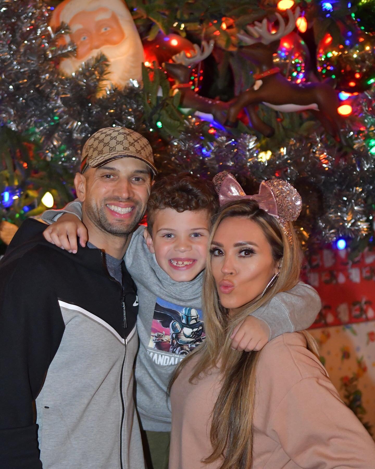 Which one of us do you think is on the naughty list? 🤔

Merry Christmas from our little family to yours! 🎄