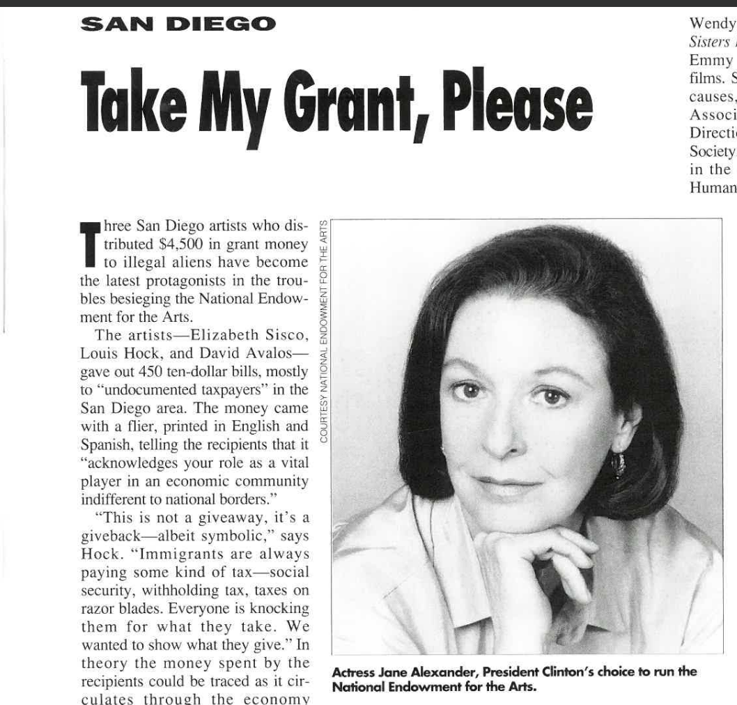 Take My Grant, Please