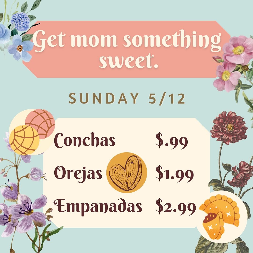 Treat mom to something sweet! Pastry specials are full of ❤️ this Mother&rsquo;s Day all day. 🥐🥮☕️

#mothersday #diadelasmadres #centromckinney