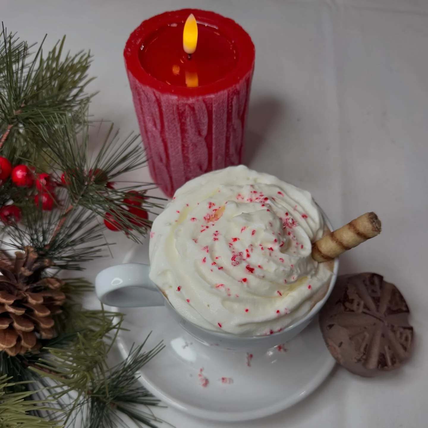 Last but not least, our Candy Cane Mocha 🦌🧣🍫 A festive twist to our Abuelita Mocha, made with peppermint syrup and topped with whipped cream!
#elmejorcafe #downtownmckinney #peppermintmocha #mckinneycoffee