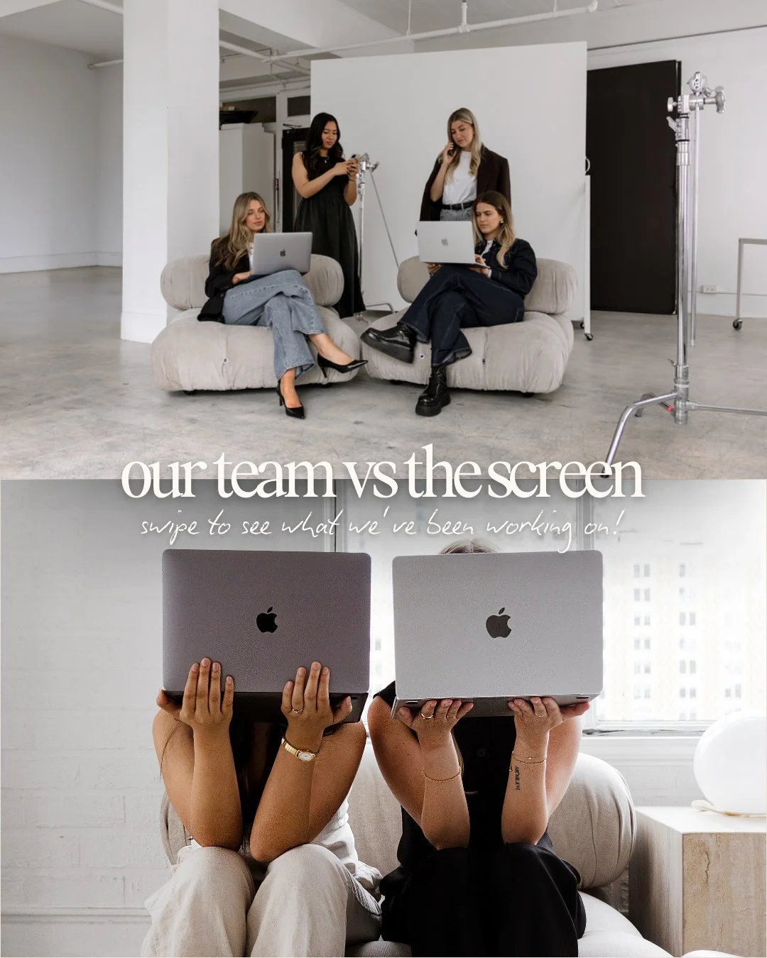 The SD girls are busy behind the scenes preparing for spring. 👩&zwj;💻⁠
⁠
We&rsquo;ve been working on some exciting projects lately, and there&rsquo;s a lot more to come. ⁠
⁠
Stay tuned and if you&rsquo;re thinking about working together this season