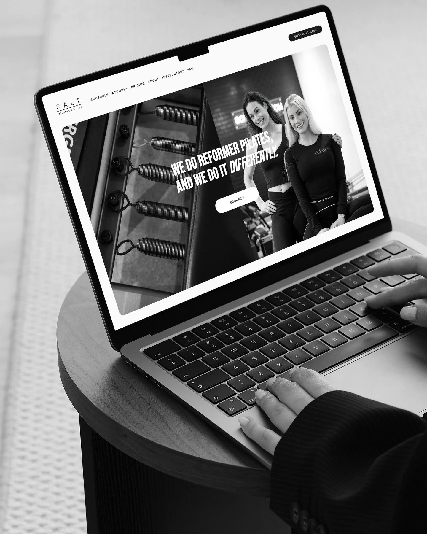 Recent website build for SALT Pilates + Barre 🖥️⁠
⁠
We took their original site and turned it into something more educational, informative, and actually enjoyable to scroll. The goal was to make their offerings clear, while making it easy for users 