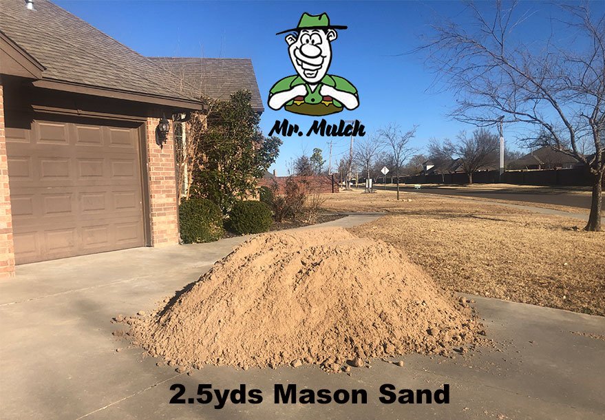 Mason Sand Delivery in OKC — Mr. Mulch