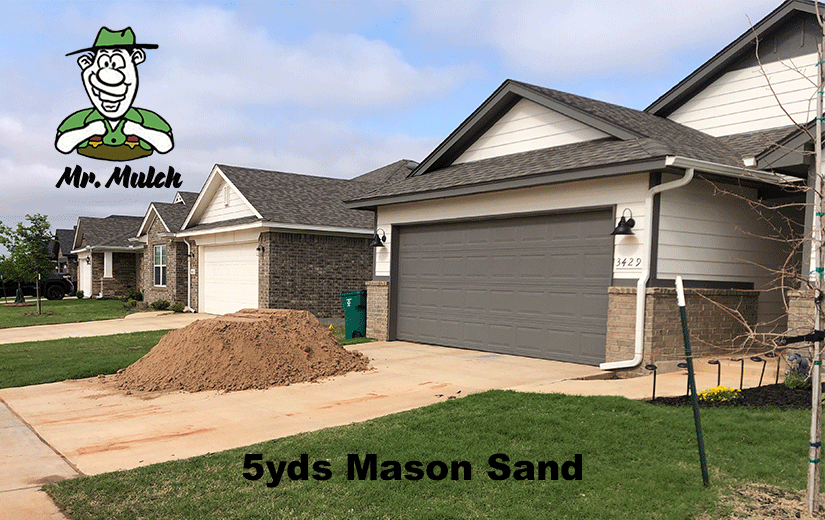 Mason Sand Delivery in OKC — Mr. Mulch