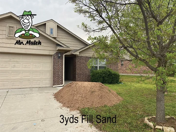 Fill Sand Delivery in OKC — Mr. Mulch
