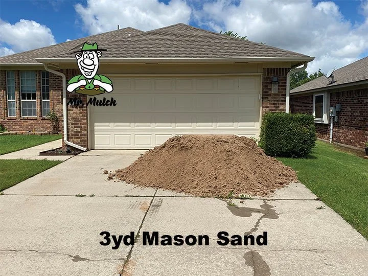 Mason Sand Delivery in OKC — Mr. Mulch