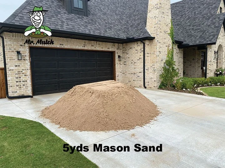 Mason Sand Delivery in OKC — Mr. Mulch