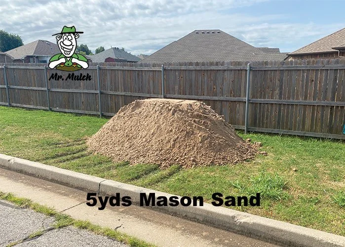 Mason Sand Delivery in OKC — Mr. Mulch