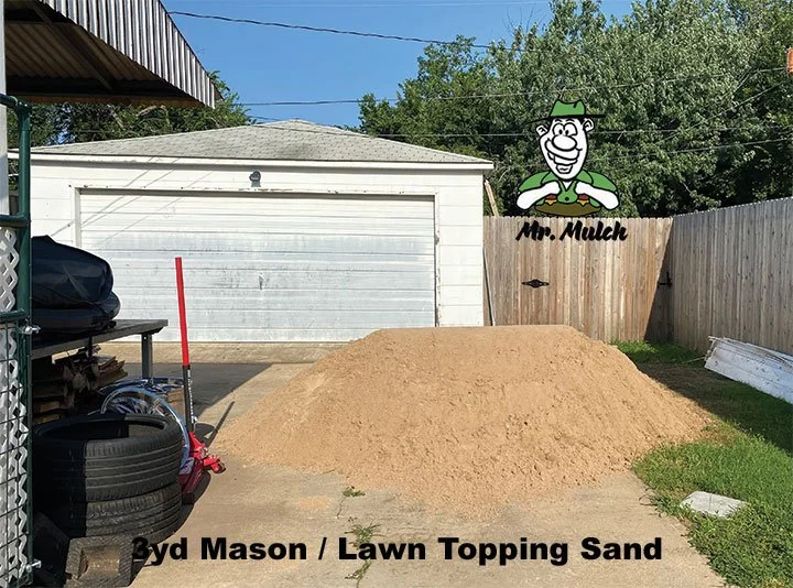Mason Sand Delivery in OKC — Mr. Mulch