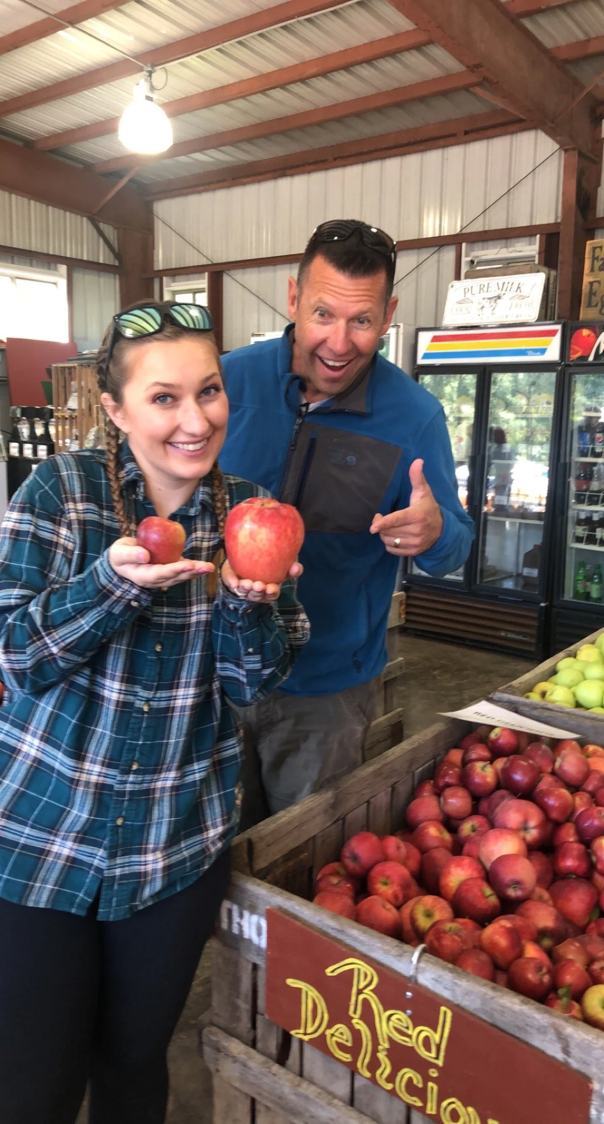 Winchester is one of the apple capitals of the country! We love seeing the orchards and the different apples they produce.