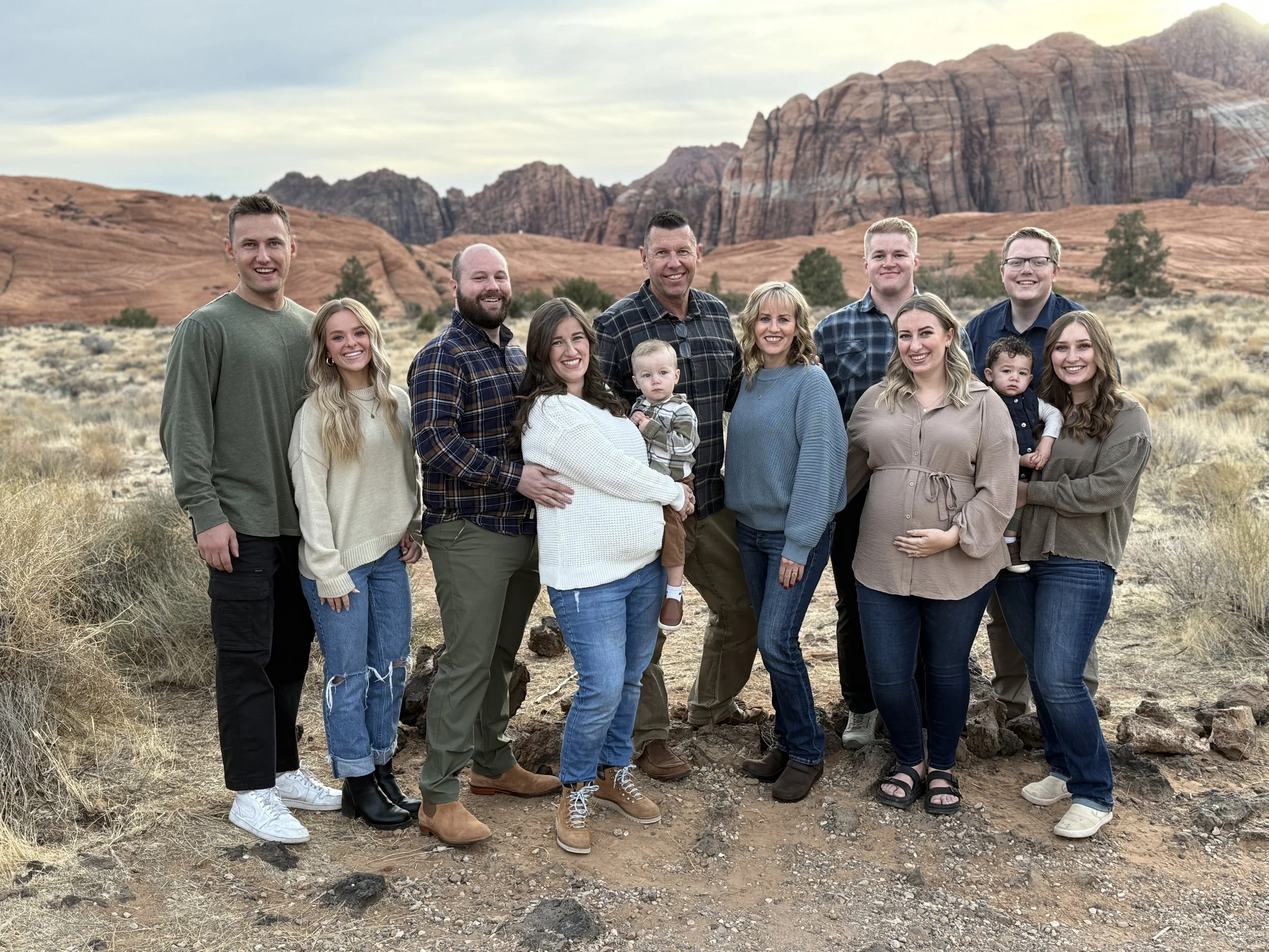 Jessica's side of our extended family. It's expanding quickly and we love it!
