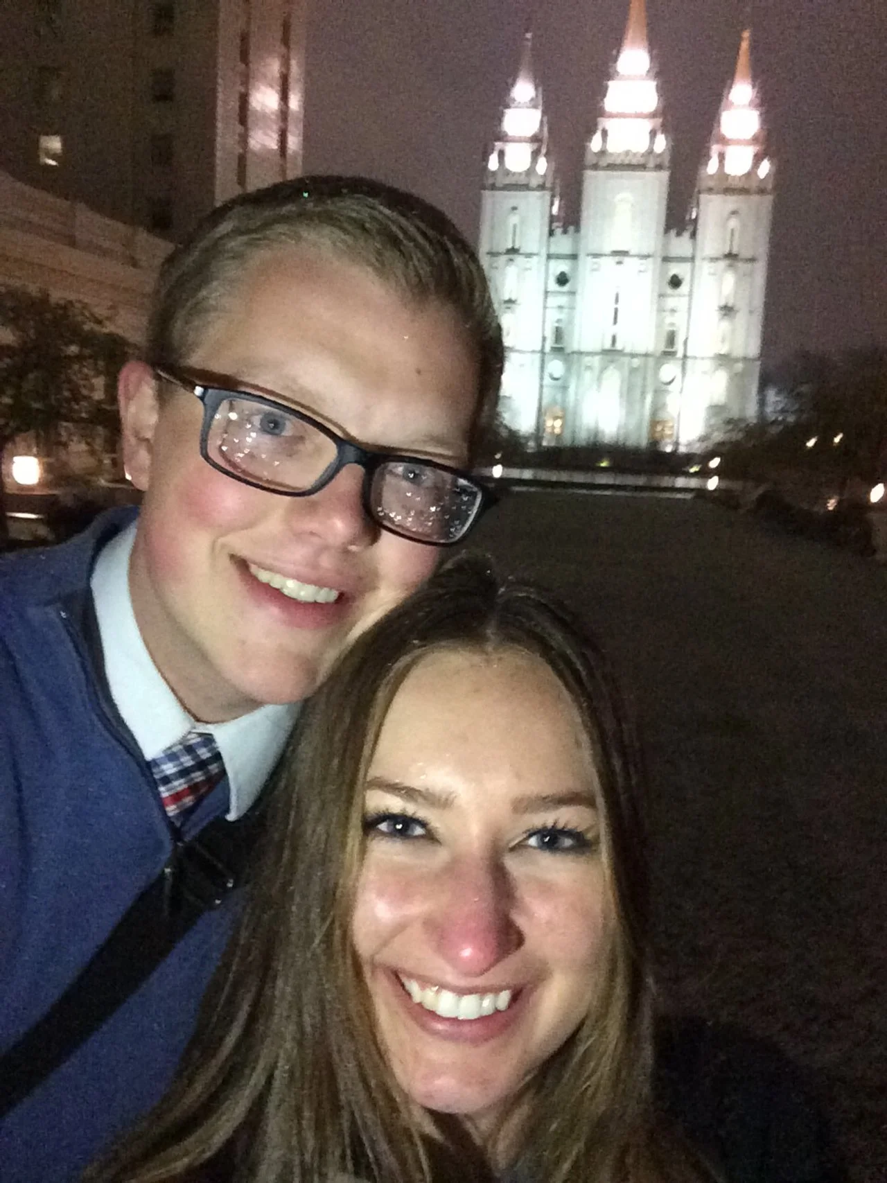 We love to see the temple and visit often! We had our first kiss while visiting the Salt Lake City temple.