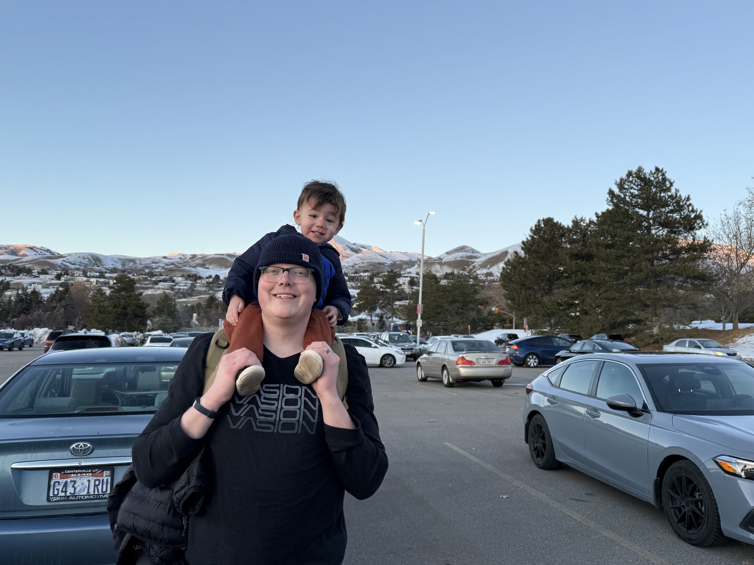 We travel to northern Utah frequently to visit friends and family.