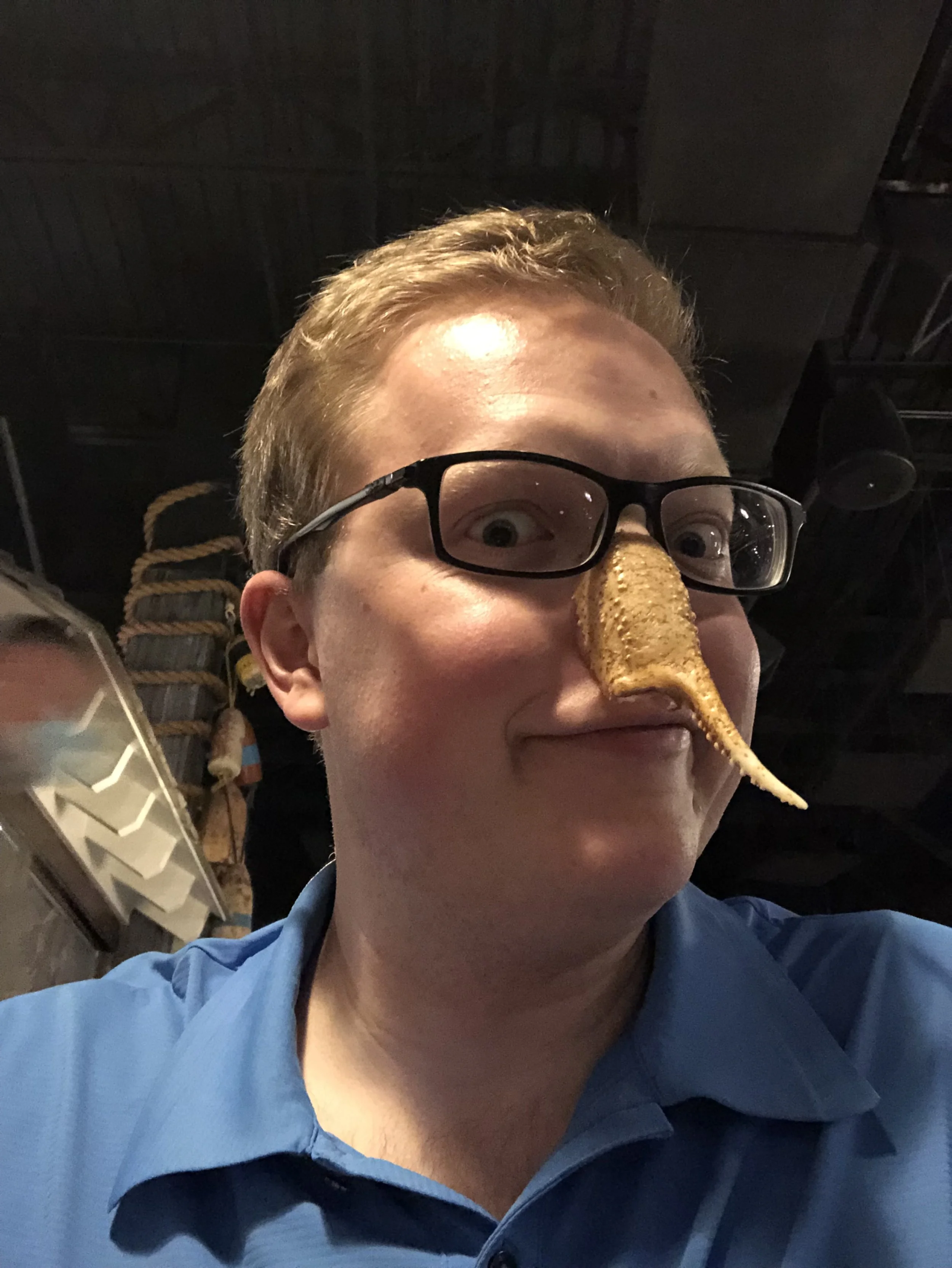 We were feeling fancy so we went out for some lobster, but couldn't help but have some silly fun while we did it!