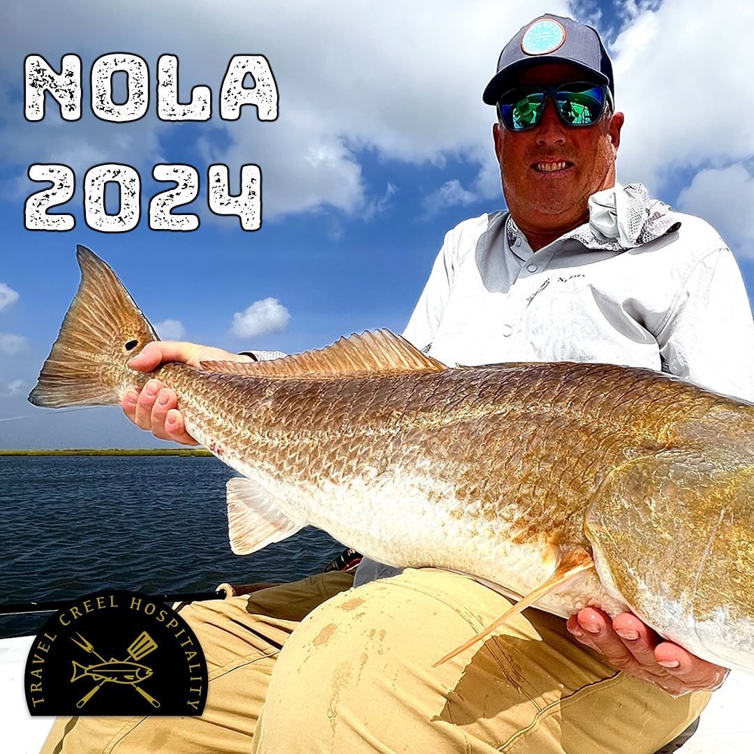 NOLA 2024!!
Redfish&hellip; let&rsquo;s go!!!
We still have some availability for our 1st and 4th weeks in NOLA&hellip; come chase redfish and other salty critters with us! 

September 20-25th
October 9-14th

Send us a message or email us at 
Info@tr