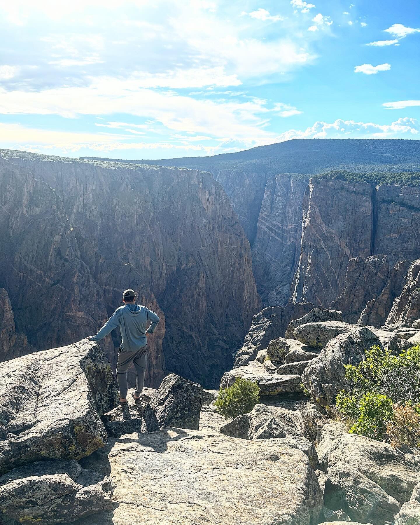 🌎🌍🌏Happy Earth Day🌎🌏🌍
A day late&hellip; but hey, everyday is Earthday!

Here are a couple of snaps from the Black Canyon of the Gunnison River from our trips there in 2023.

If you are into geology, there&rsquo;s a lot to see here!
Over the la