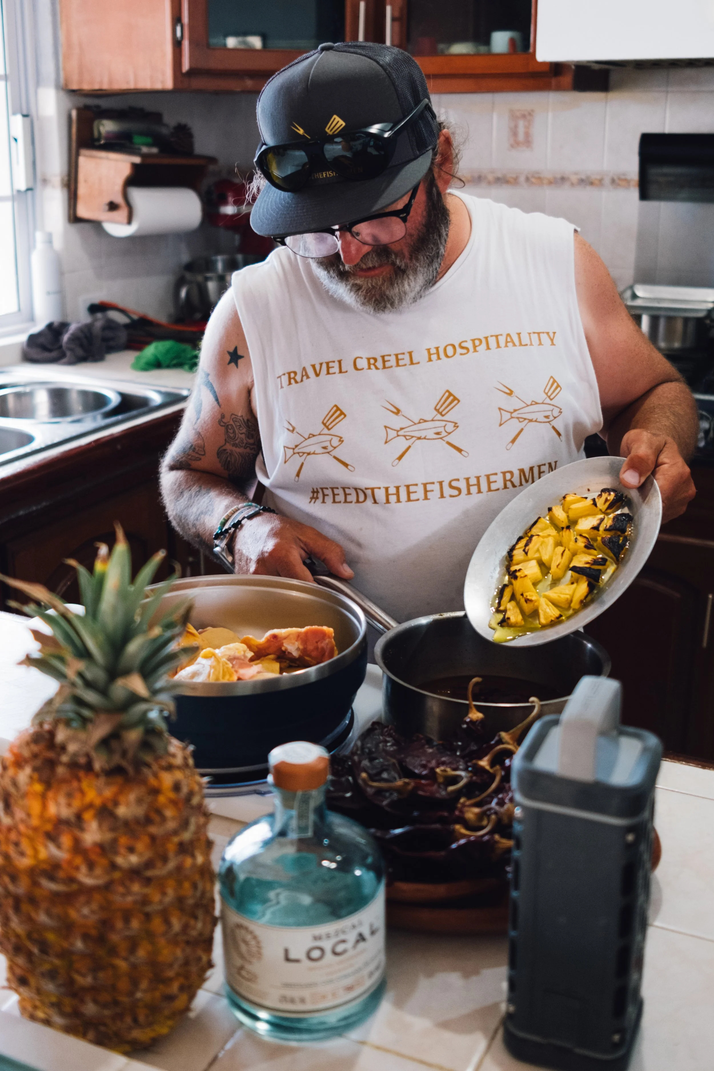 Pineapple &amp; Guajillo Chile Chicken Thighs