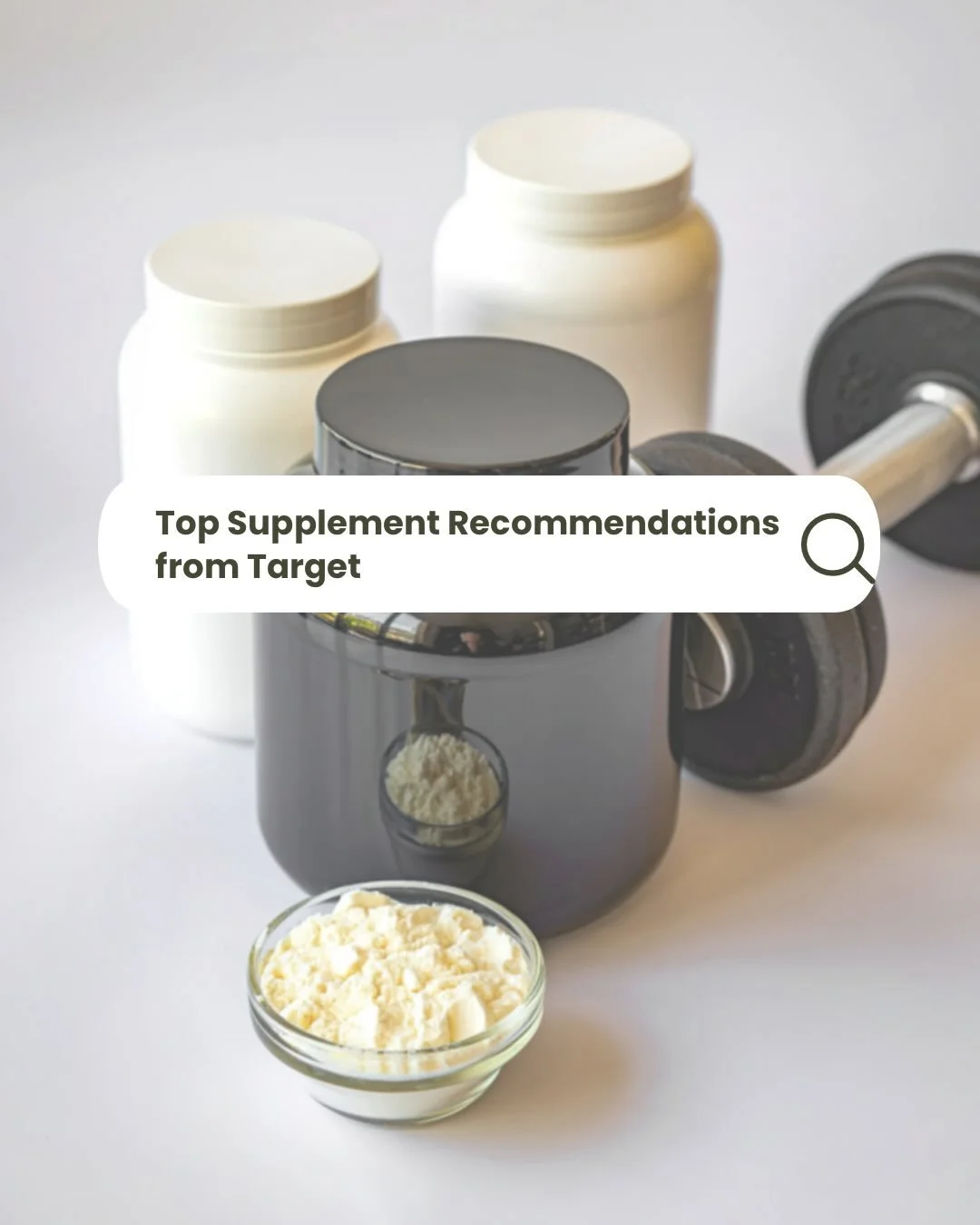 Sharing our favorite third-party tested supplements from Target because the wellness aisle doesn&rsquo;t need to be overwhelming 🤍

These are some of the ones we reach for when we want something simple, trustworthy, and budget-friendly. No hype, no 