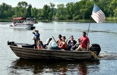 "George Washington Crossing the Delaware" - Reller Family