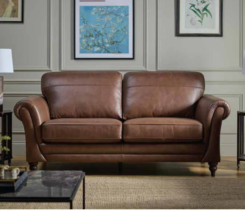 Nyla Leather Sofa Range