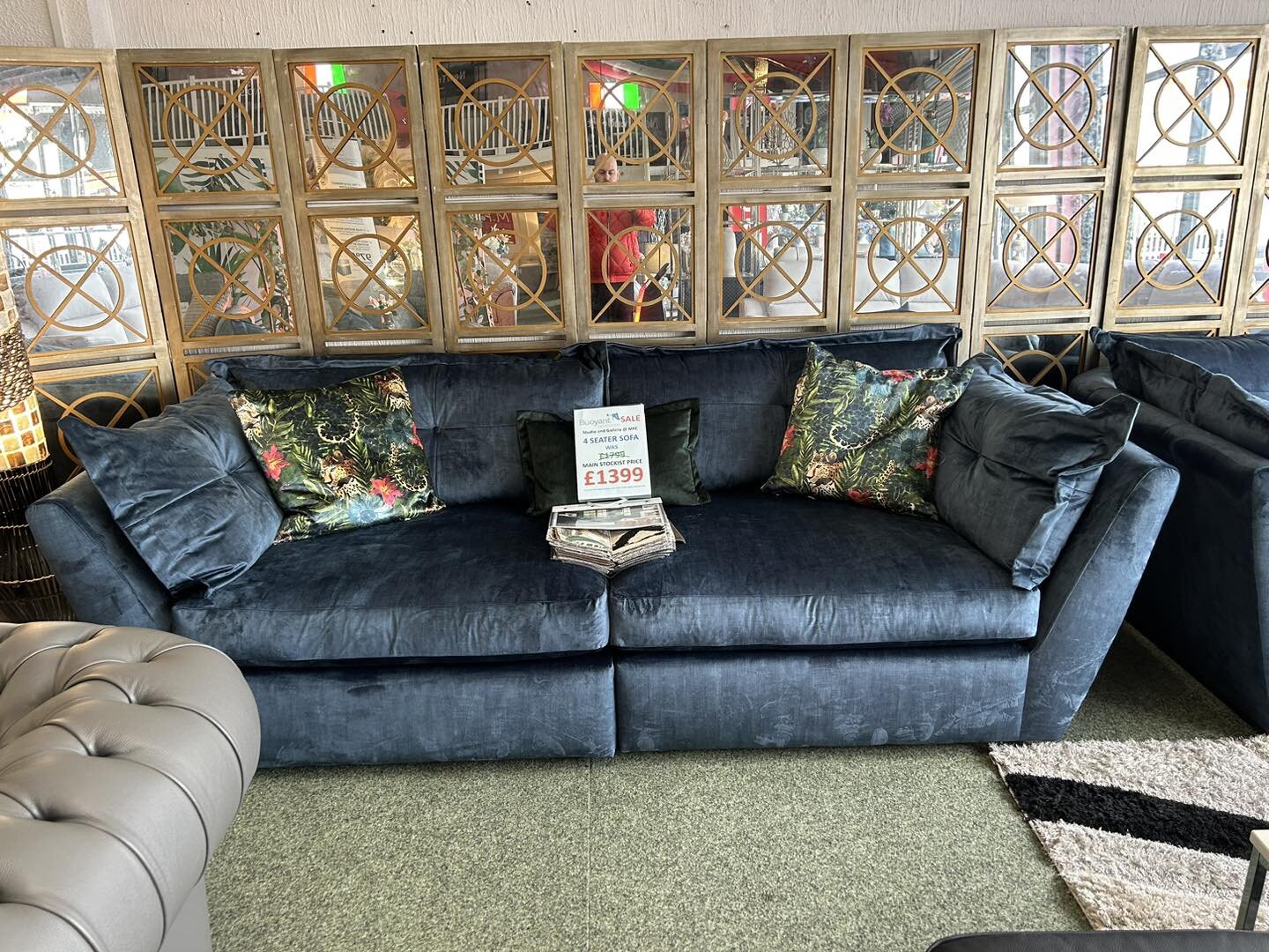 EXTRA DEEP CUSHIONS - EXTRA COMFORT

Our Biggest selling sofa online is now on our shop floor. With huge extra deep seat cushions makes the SULLY the most comfortable sofa you will ever try. Like all our sofa collections it&rsquo;s available in hundr