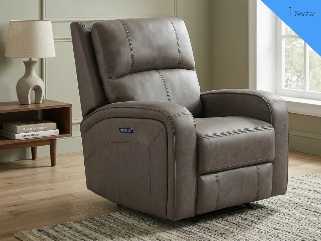 Silverton Power Reclining Chair - Taupe