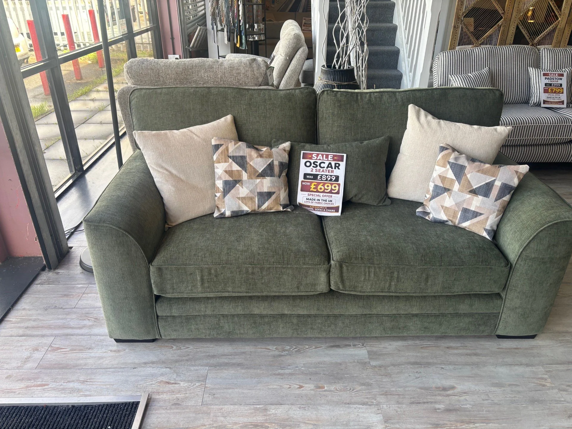Oscar 2 Seater Sofa