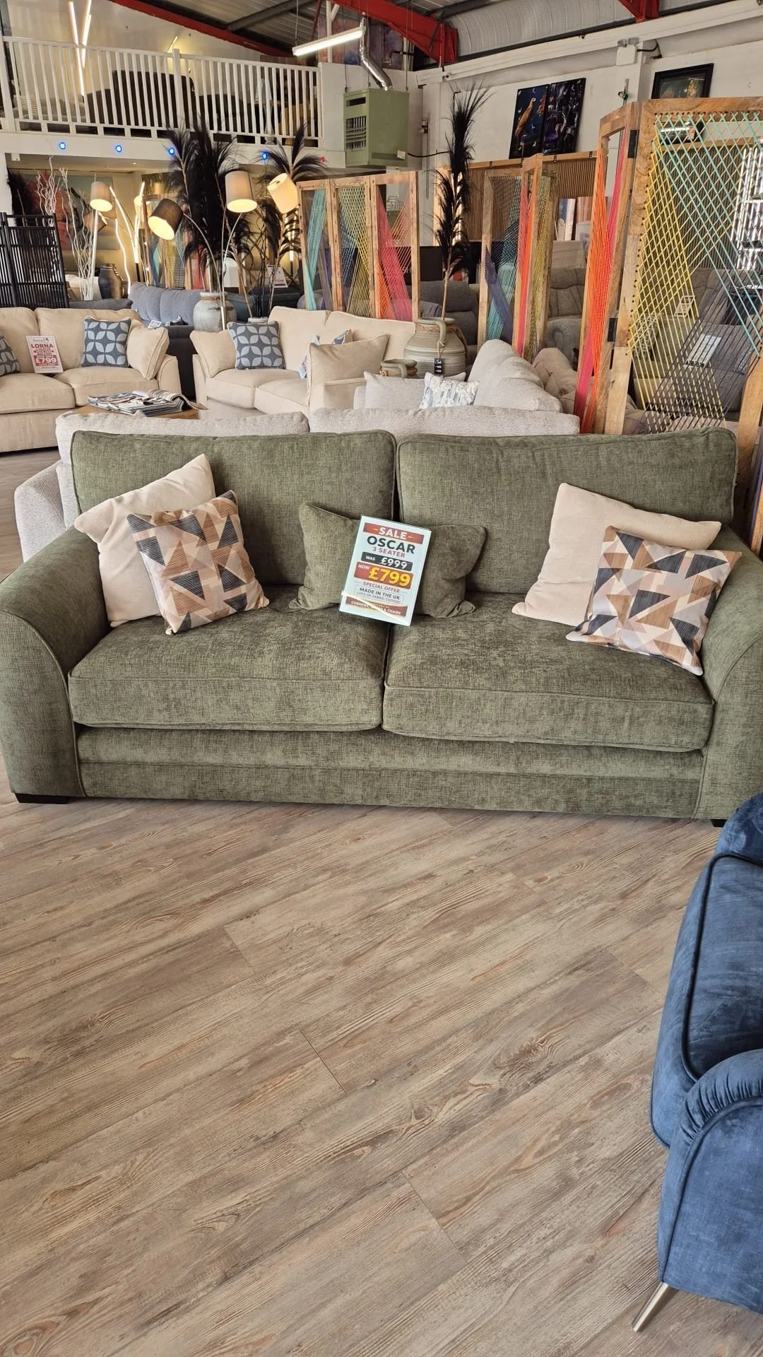 Oscar 3 Seater Sofa