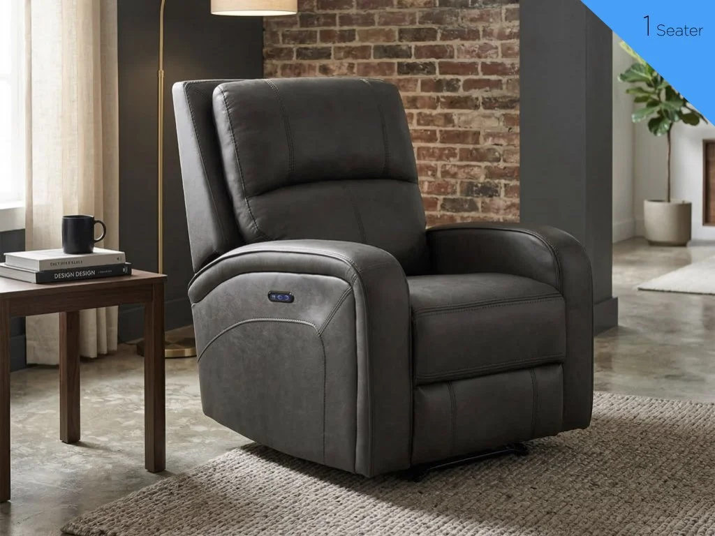 Silverton Power Reclining Chair - Grey