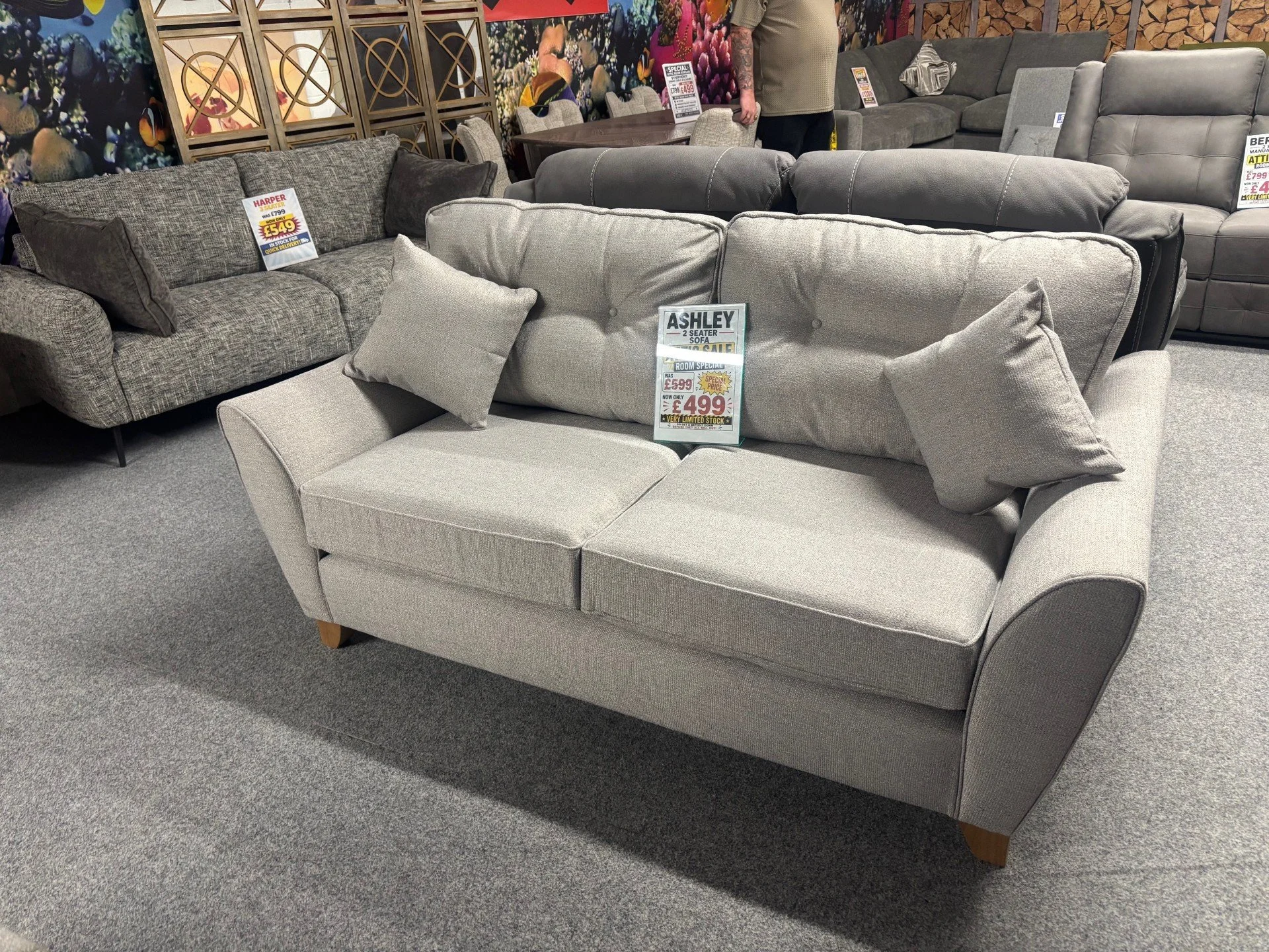 Ashley 2 Seater Sofa