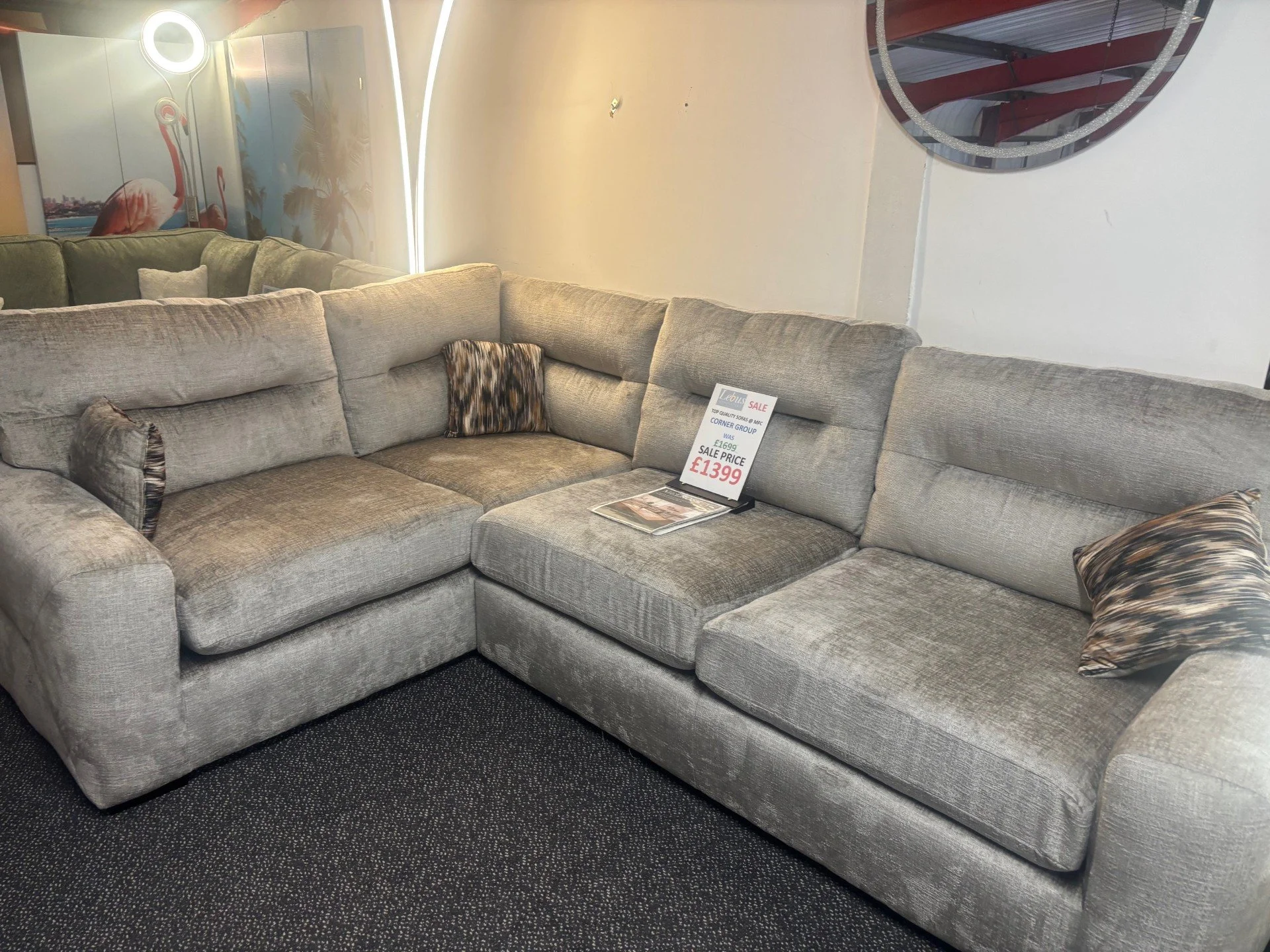 Megan Left Hand Facing Corner Unit