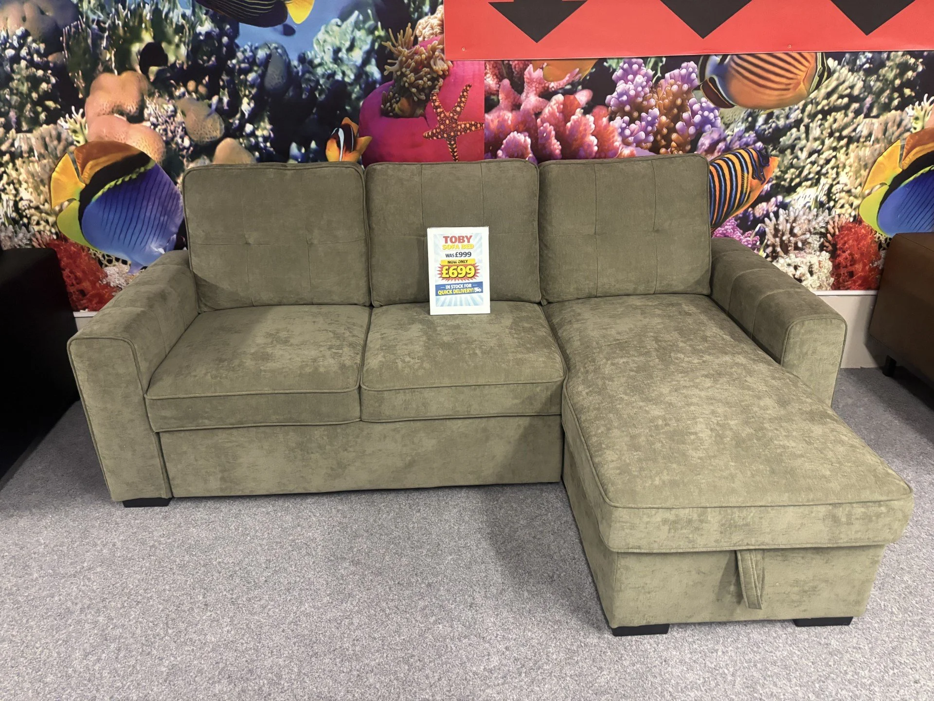 Toby Sofa Bed Corner Sofa