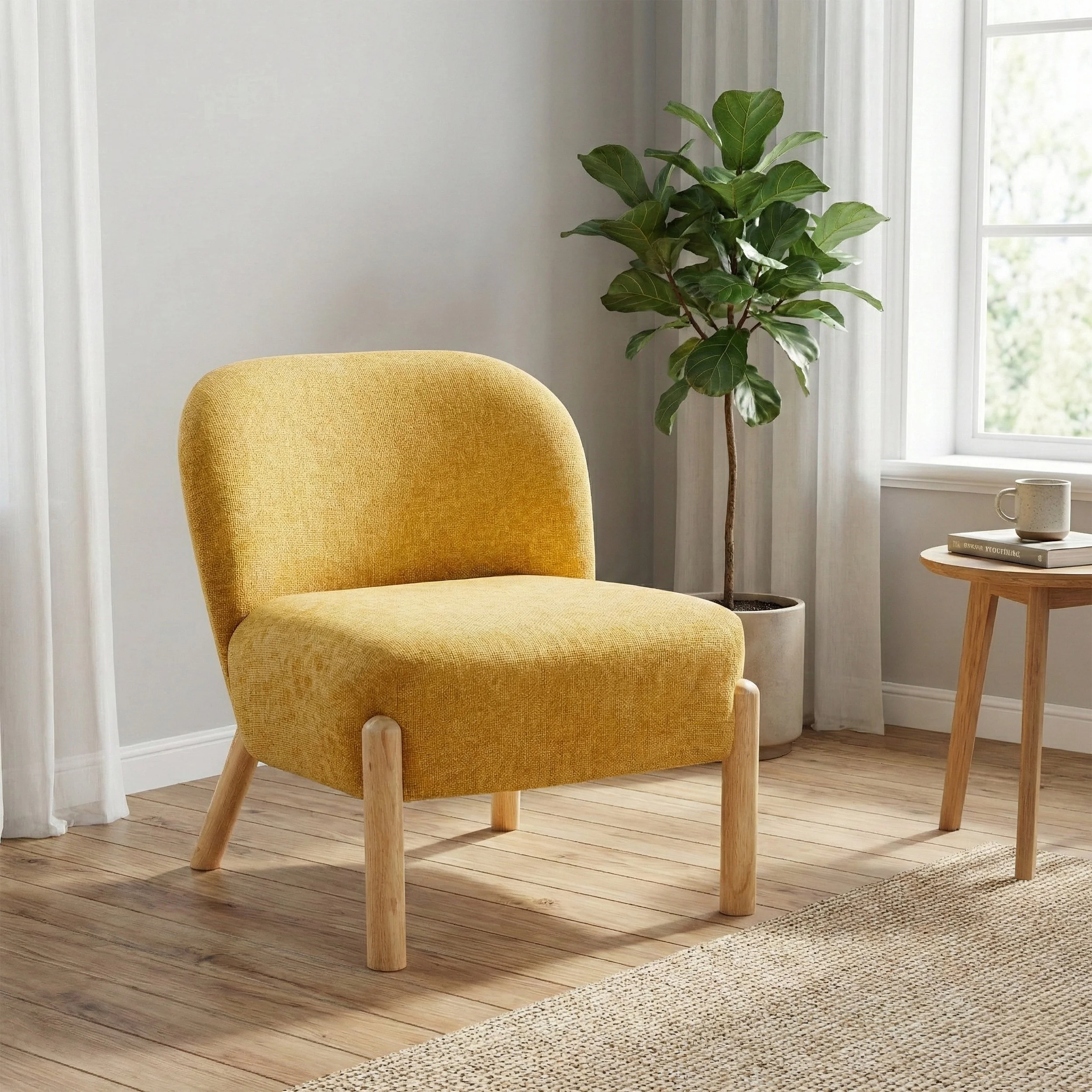 Alana Accent Chair- Ochre