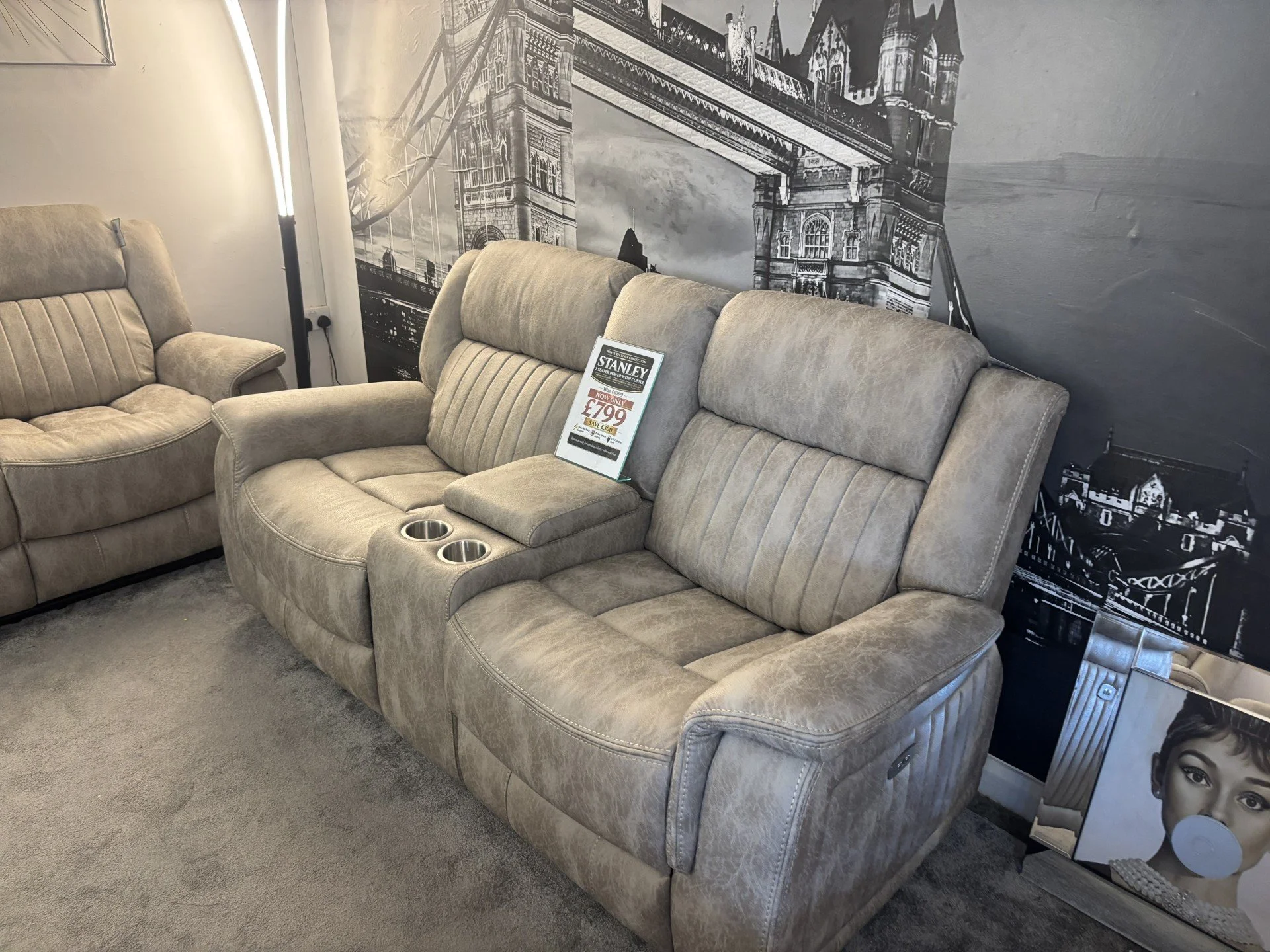 Stanley 2 Seater Power Sofa