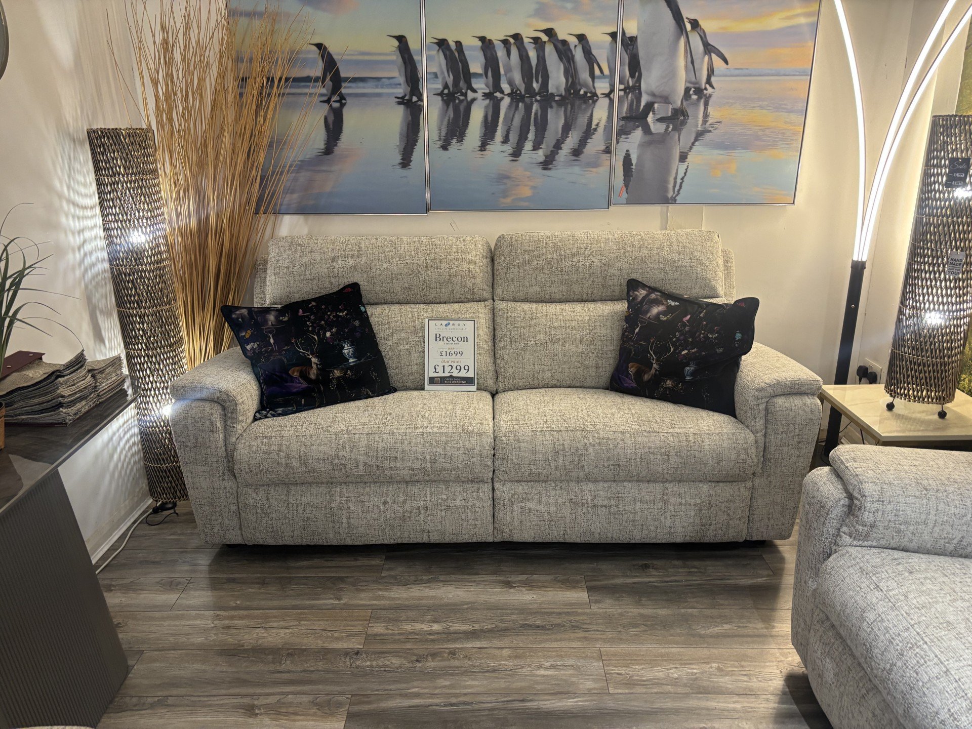Brecon 3 Seater Manual Reclining Sofa