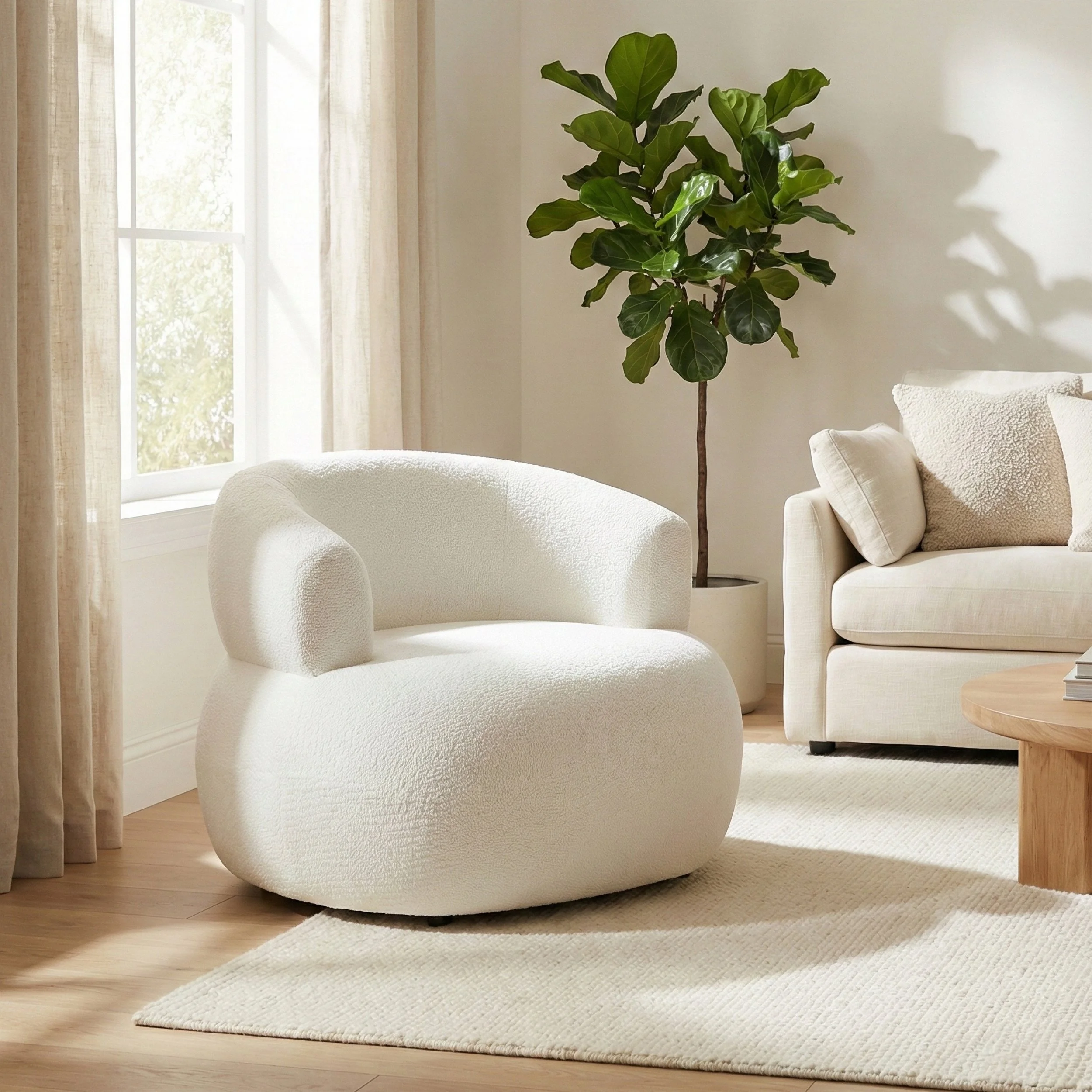 Daisy Accent Chair- White