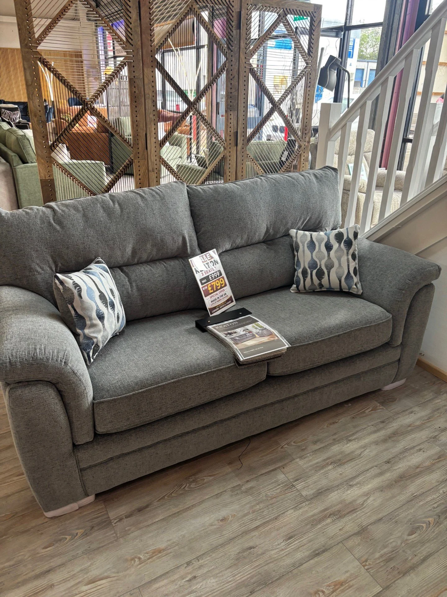 Keaton 3 Seater Sofa
