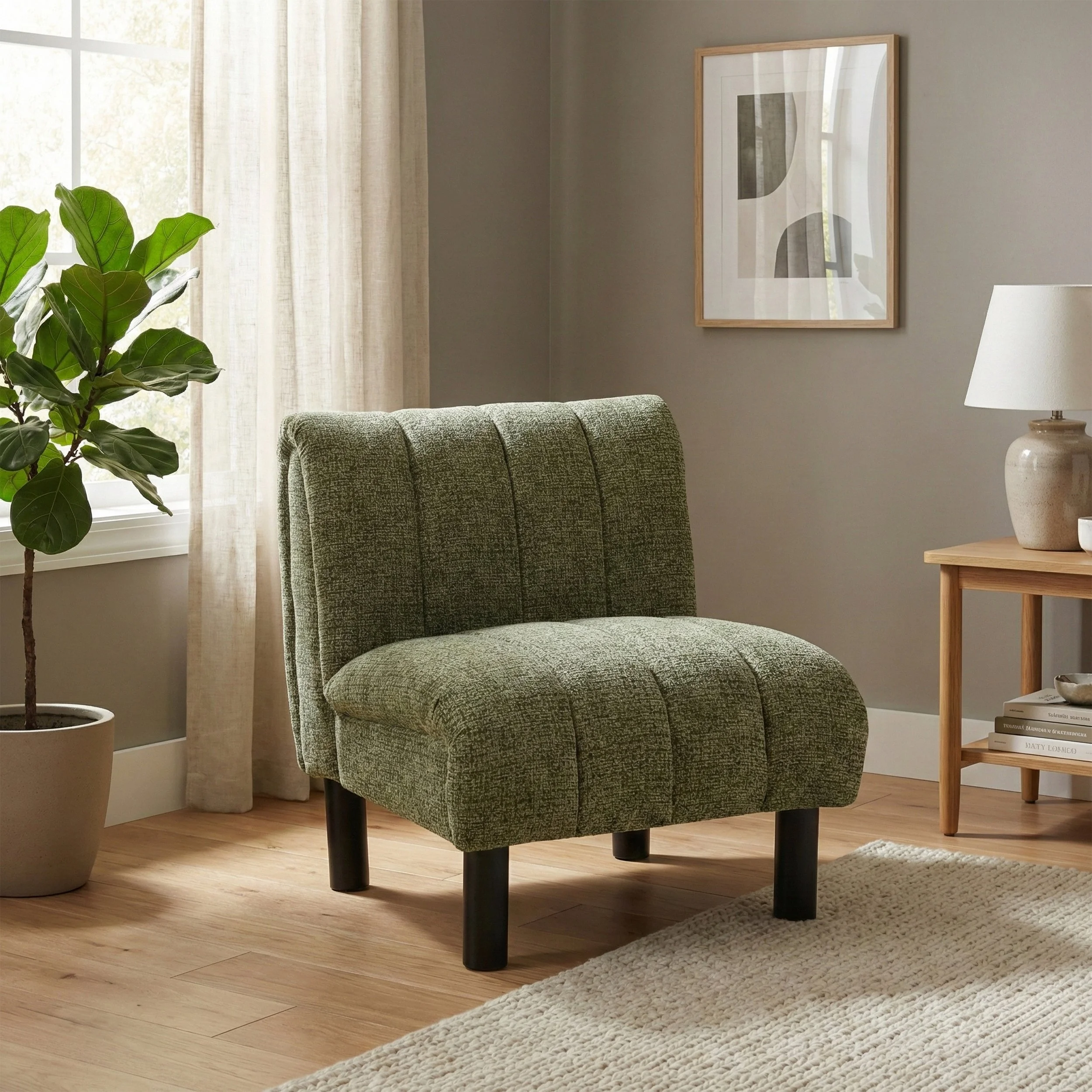 Lily Accent Chair - Green