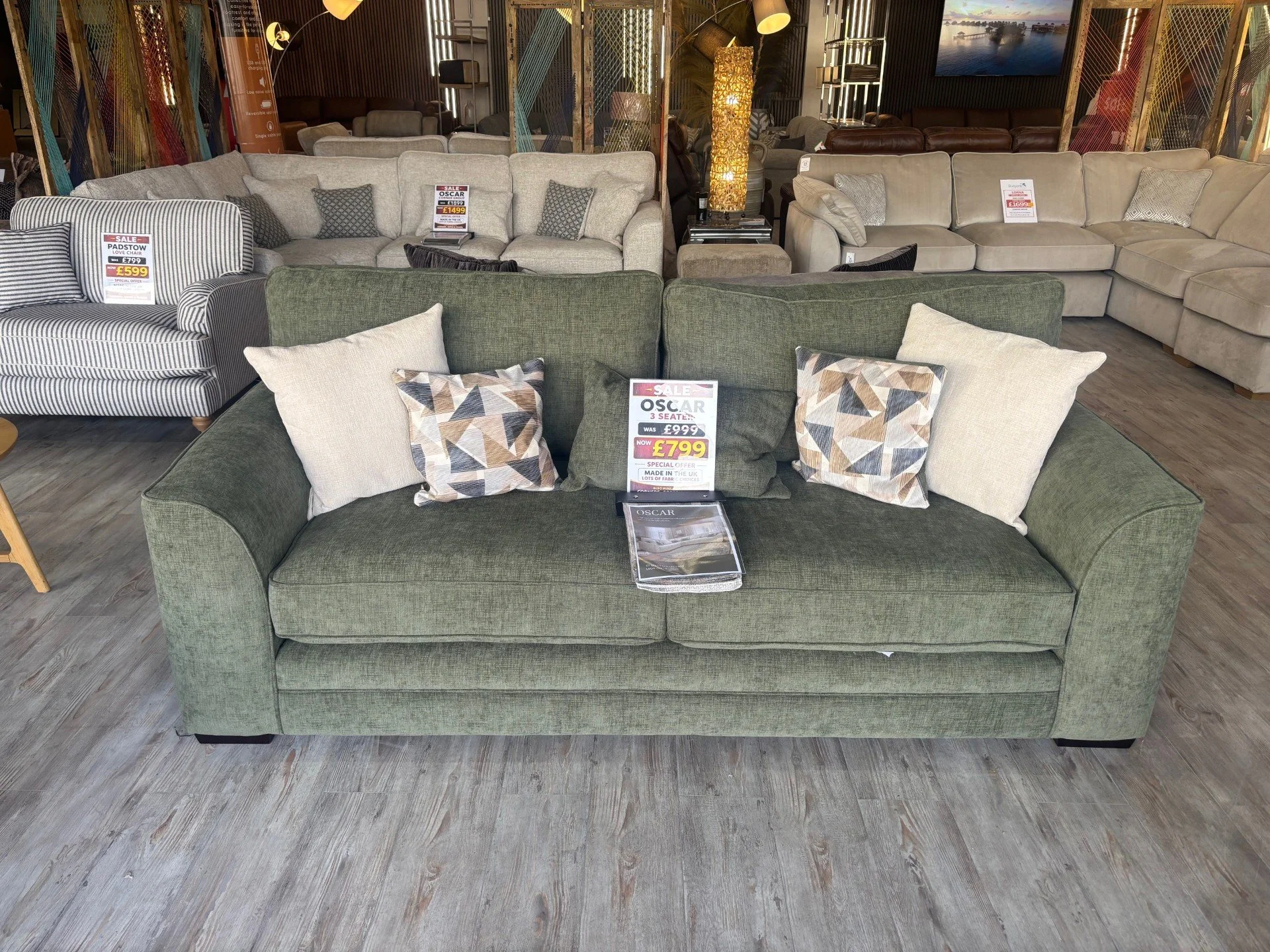 Oscar 3 Seater Sofa