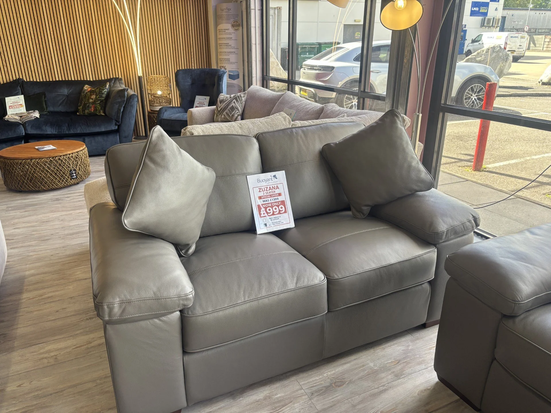 Zuzana 2 Seater Sofa