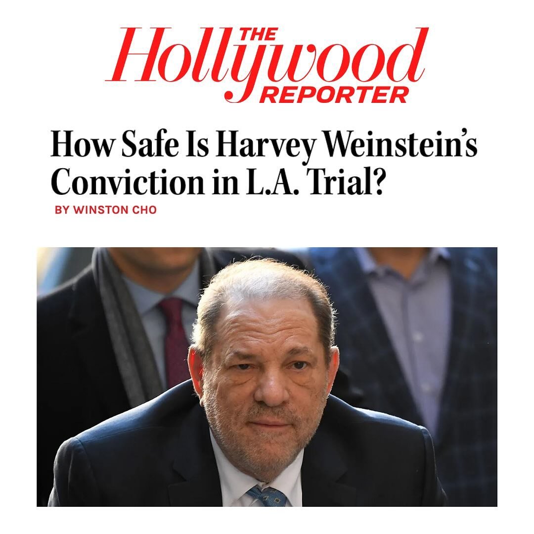 Although #HarveyWeinstein&rsquo;s conviction was overturned in New York, his upcoming appeal in California will likely be more difficult. Why? I told @hollywoodreporter&rsquo;s Winston Cho that California law is much more favorable to the introductio